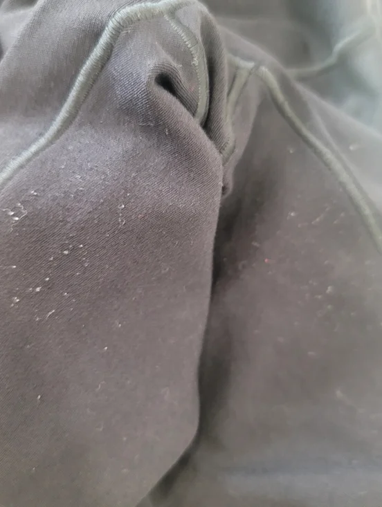 OFFLINE By AERIE Real Me High Waisted Crossover Flare Leggings Black Size Large - Picture 10 of 10